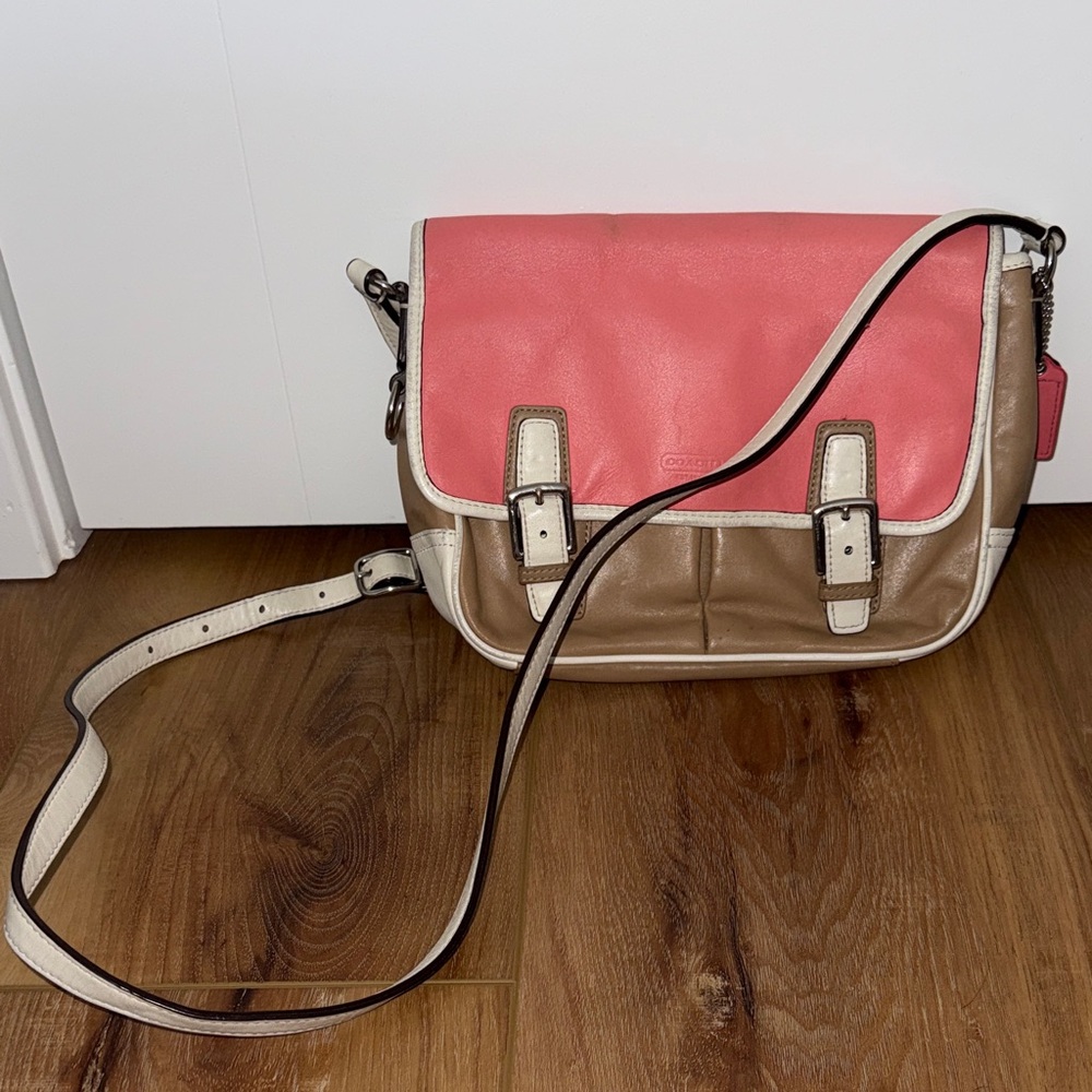 Coach Leather Crossbody Bag